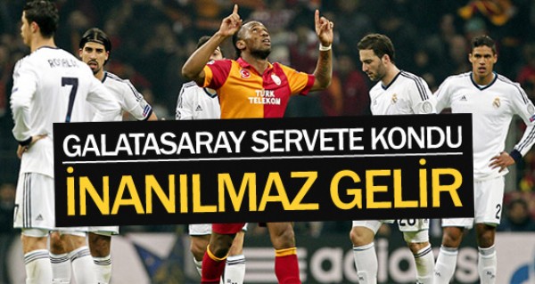 Galatasaray servete kondu